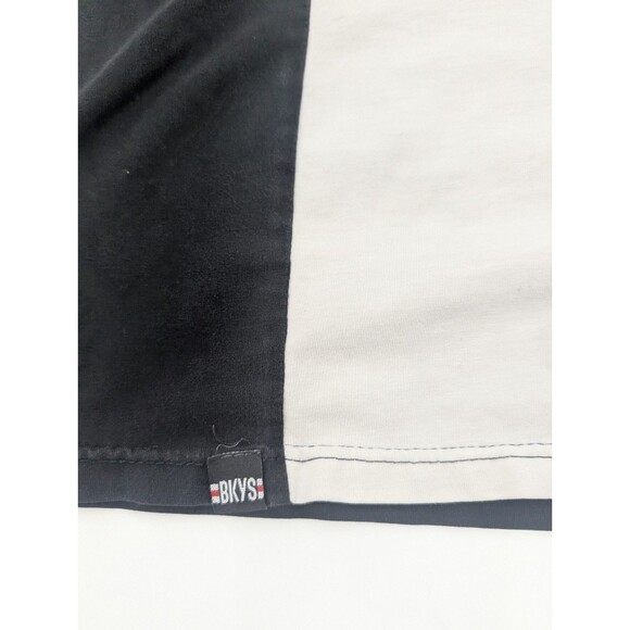 BKYS Distressed Pac-Man Ghost Invader Fuzzy Halo Short Sleeve T-Shirt Size Small - Picture 2 of 10